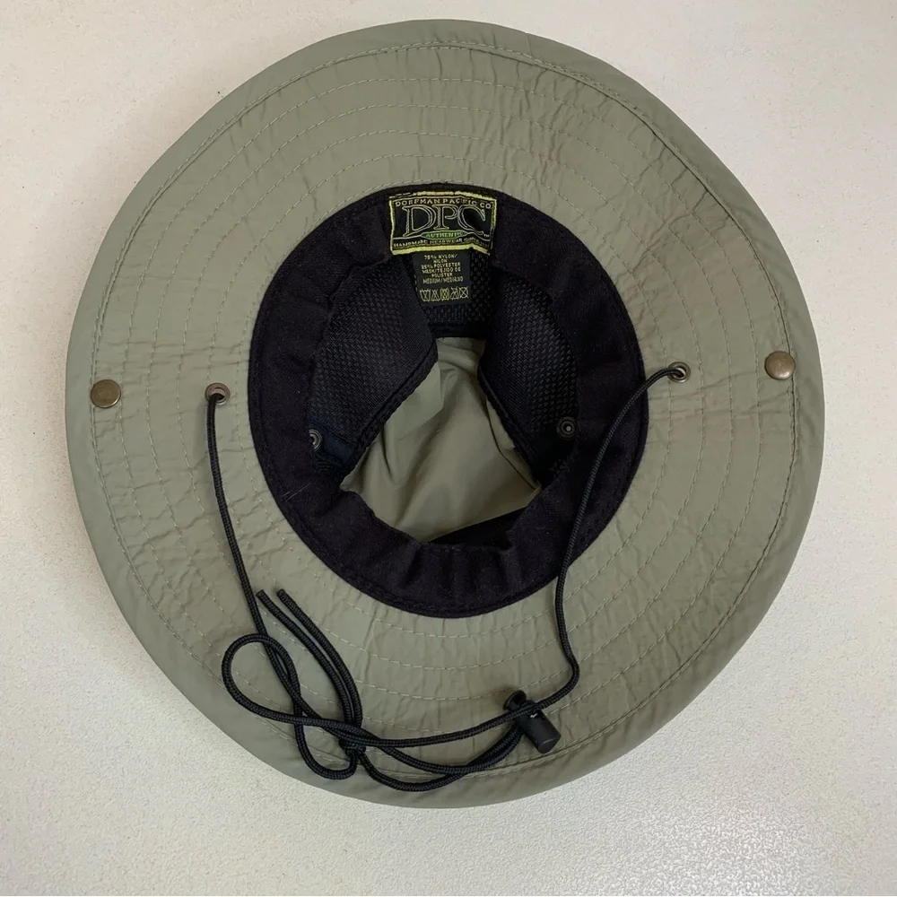 Dorfman Pacific Co Authentic Mesh Boonie Outdoor Bucket‎ Hat Gray Green medium